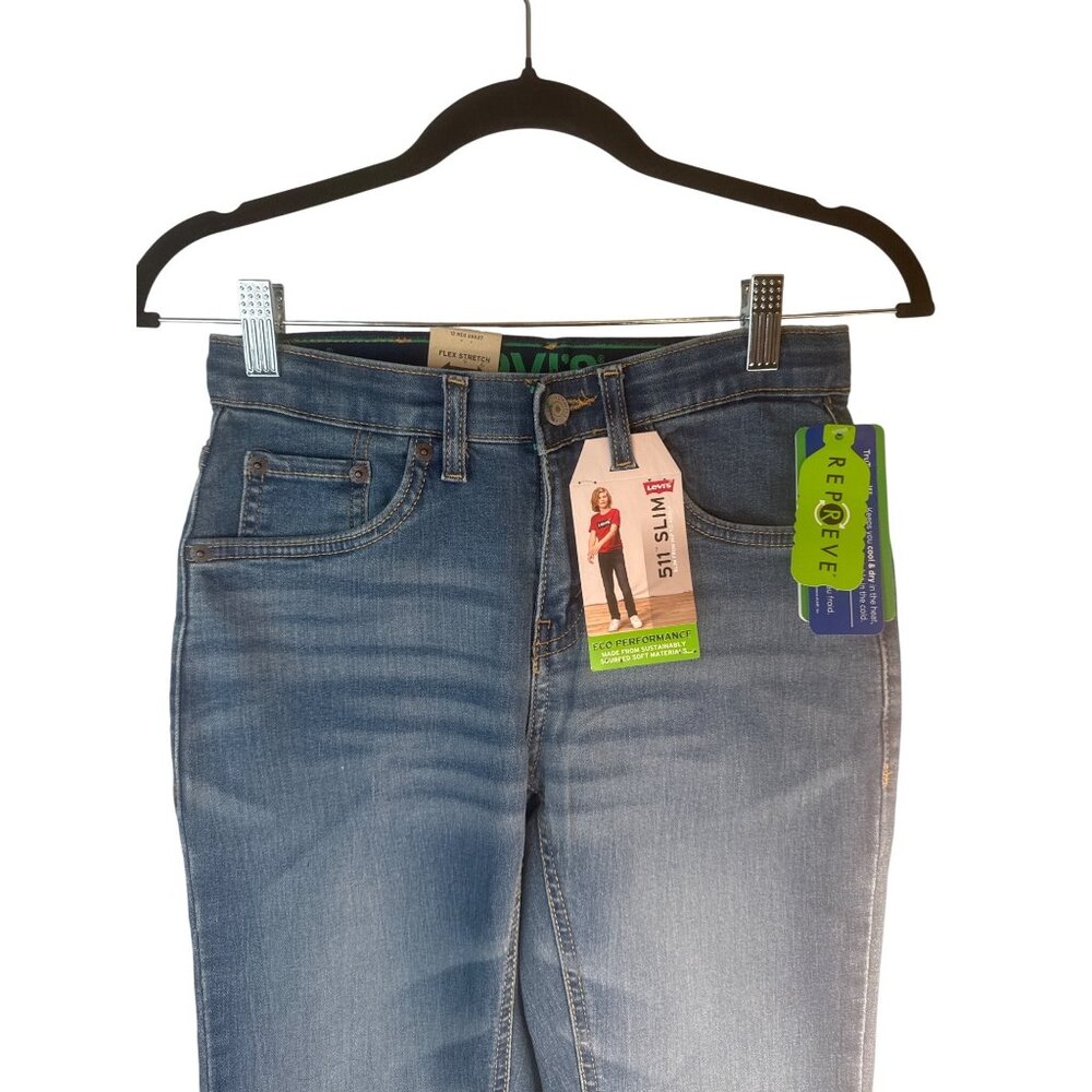 New Levis 511 Slim Stretch Denim Jeans In Eco Performance Fabric - Picture 6 of 15